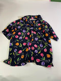 Ives St clair Floral Button-Up Short Sleeves