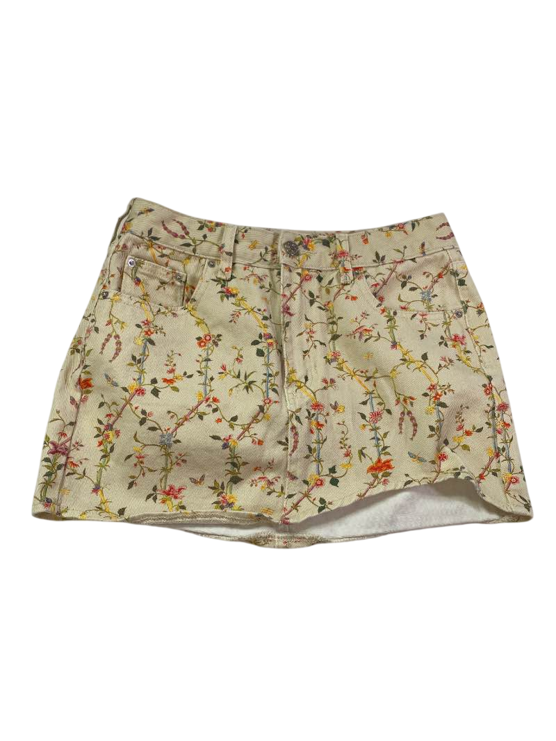 Pacsun Floral Mini Skirt