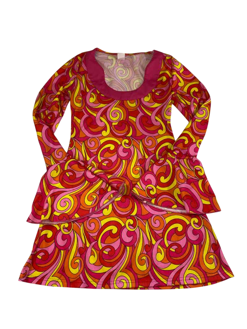 Dreamgirl Retro Swirl Dress Vintage