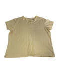 Basic Editions Split Neck Short Sleeves