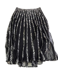 West End Tiered Midi Skirt Vintage