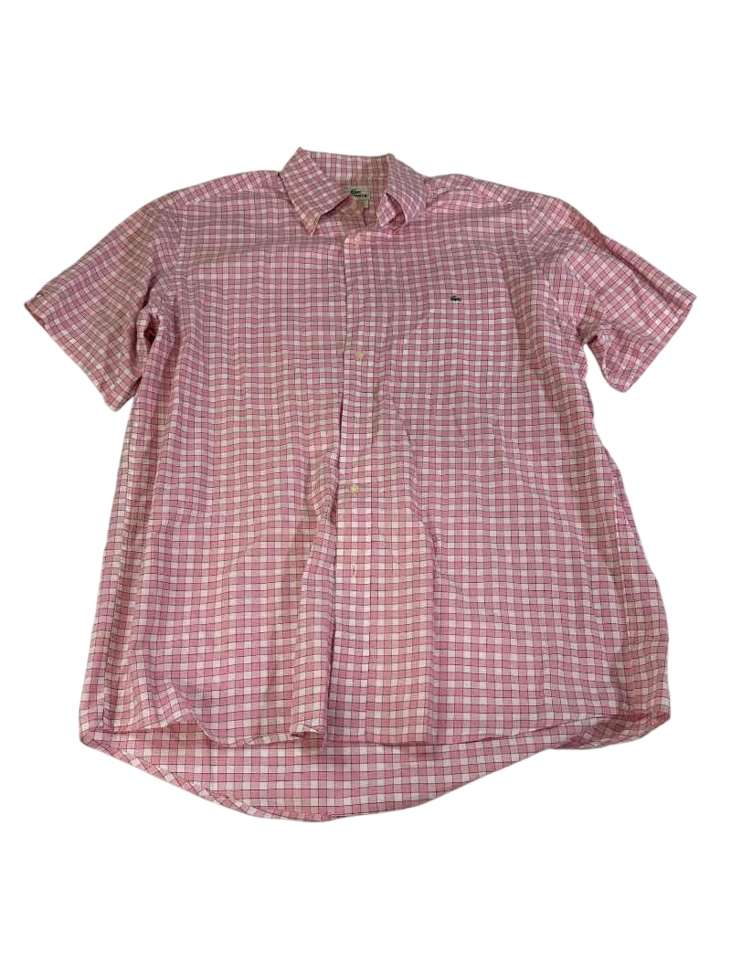 Lacoste Short Sleeve Button-Up Men's