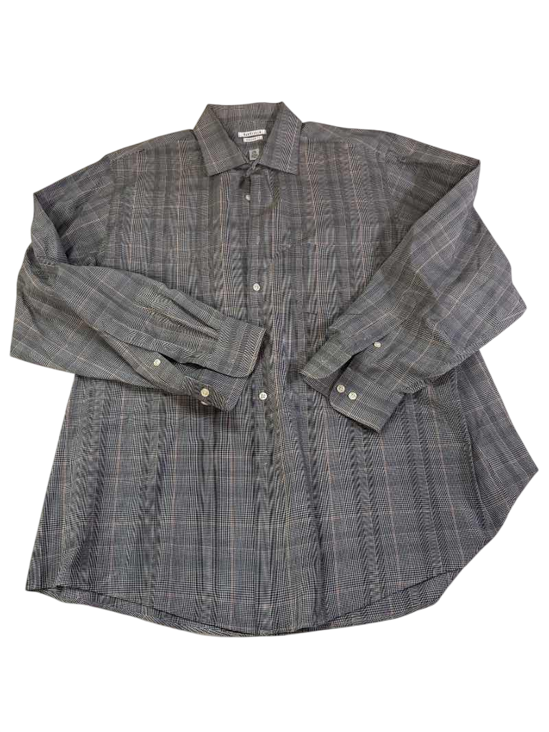 Vanheusen Plaid Button-Up Men's