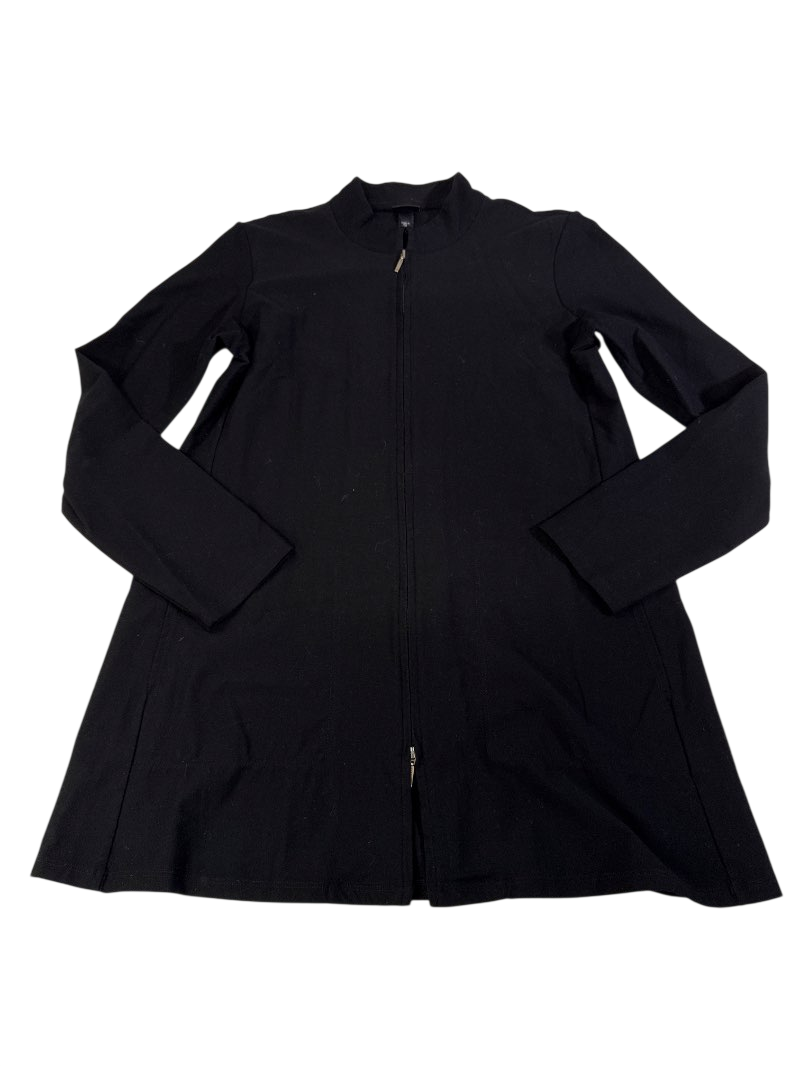 Eileen Fisher Zip Front Jacket Long Sleeves