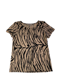 Piccaino Petite Zebra Print Tee Vintage
