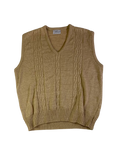 Pinnacle  Vintage Cable Knit Vest Vintage