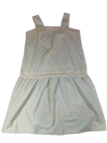 None Lace Trim Dress Vintage