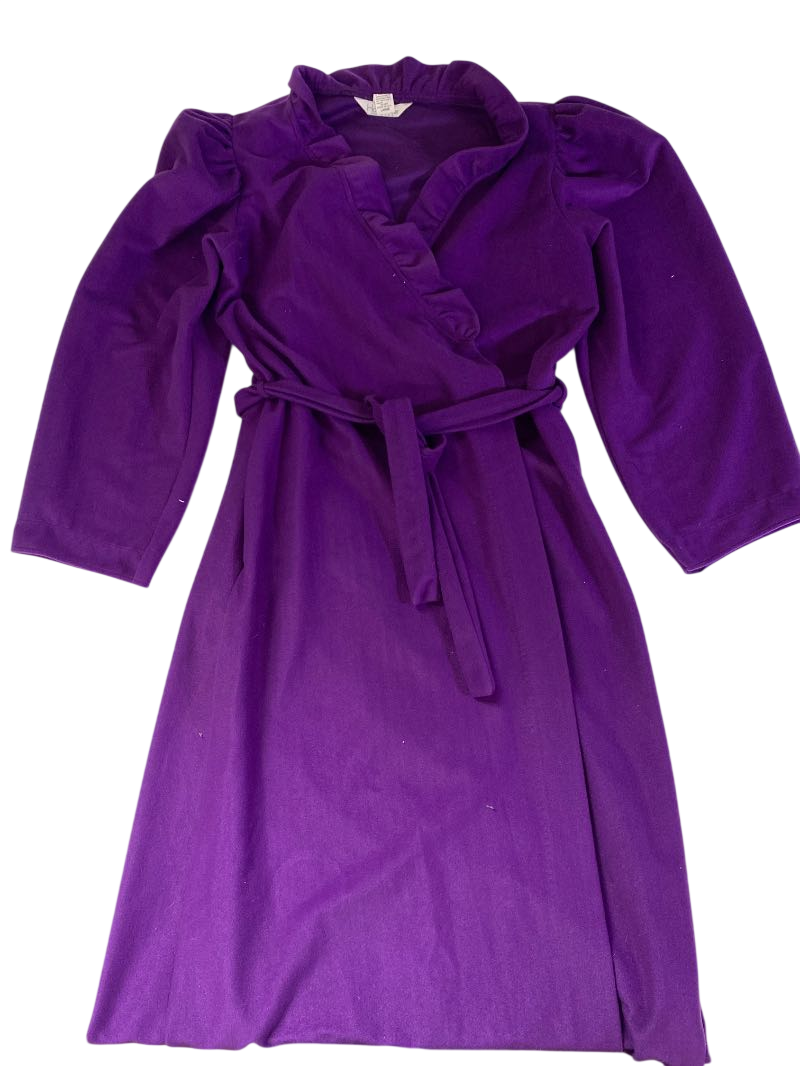 At Home Wear Vintage Wrap Robe Vintage