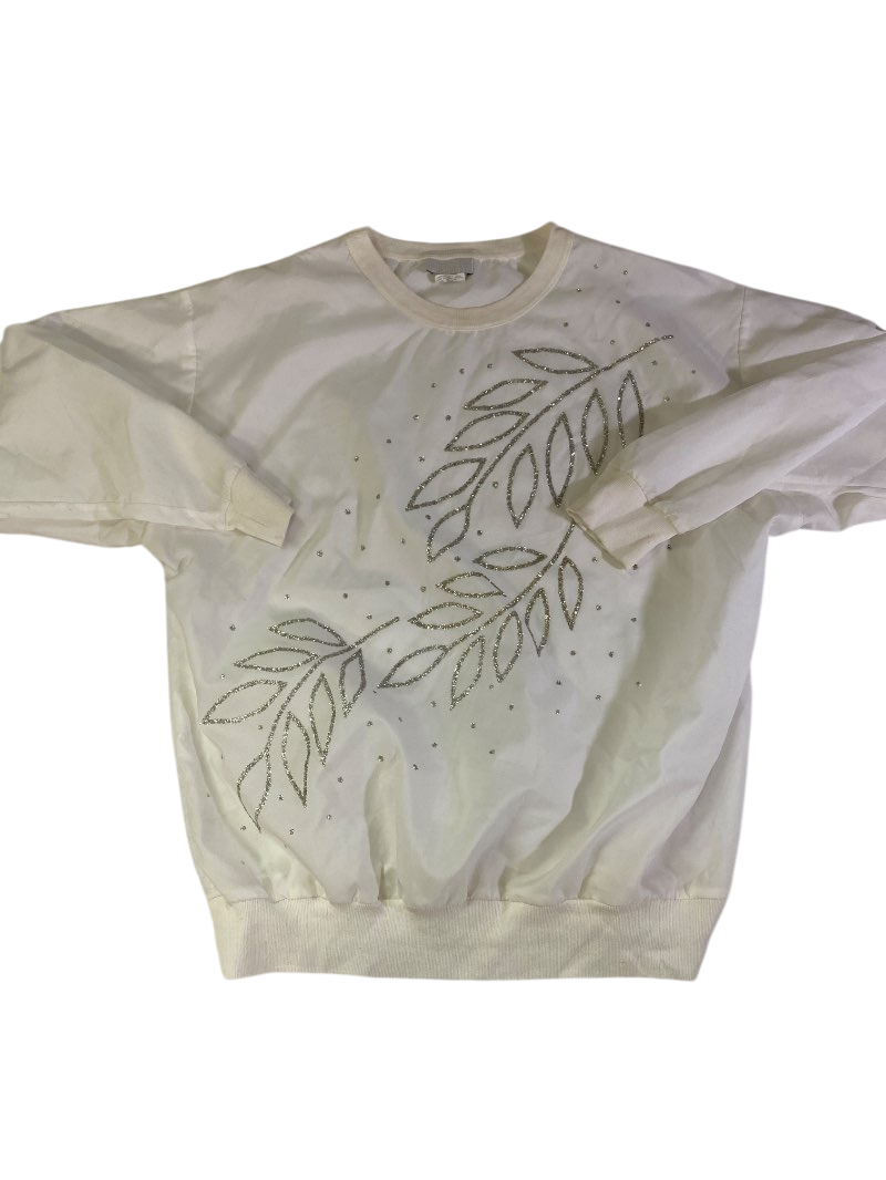 Distinctly Different  Vintage Embellished Sweater Vintage