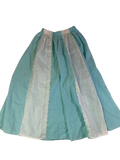 None Vintage Eyelet Skirt Vintage