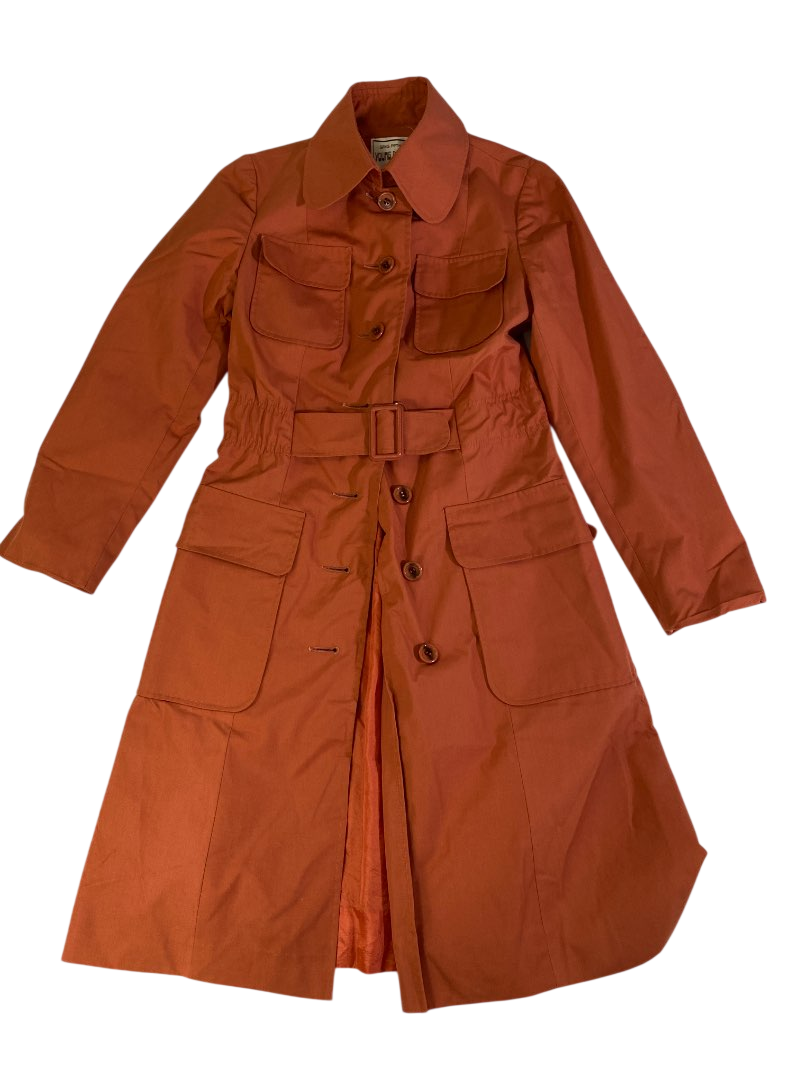 Saks Fifth Avenue Young Dimension  Vintage Belted Coat Vintage
