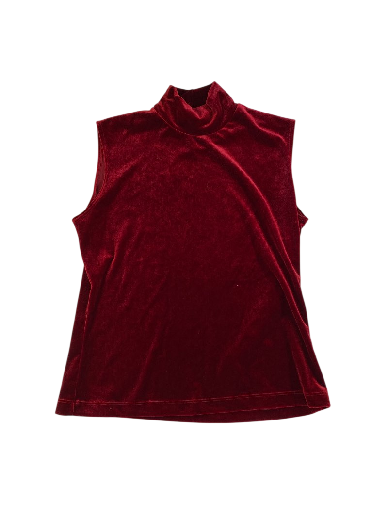 KC Steven’s  Velvet Sleeveless Top Vintage