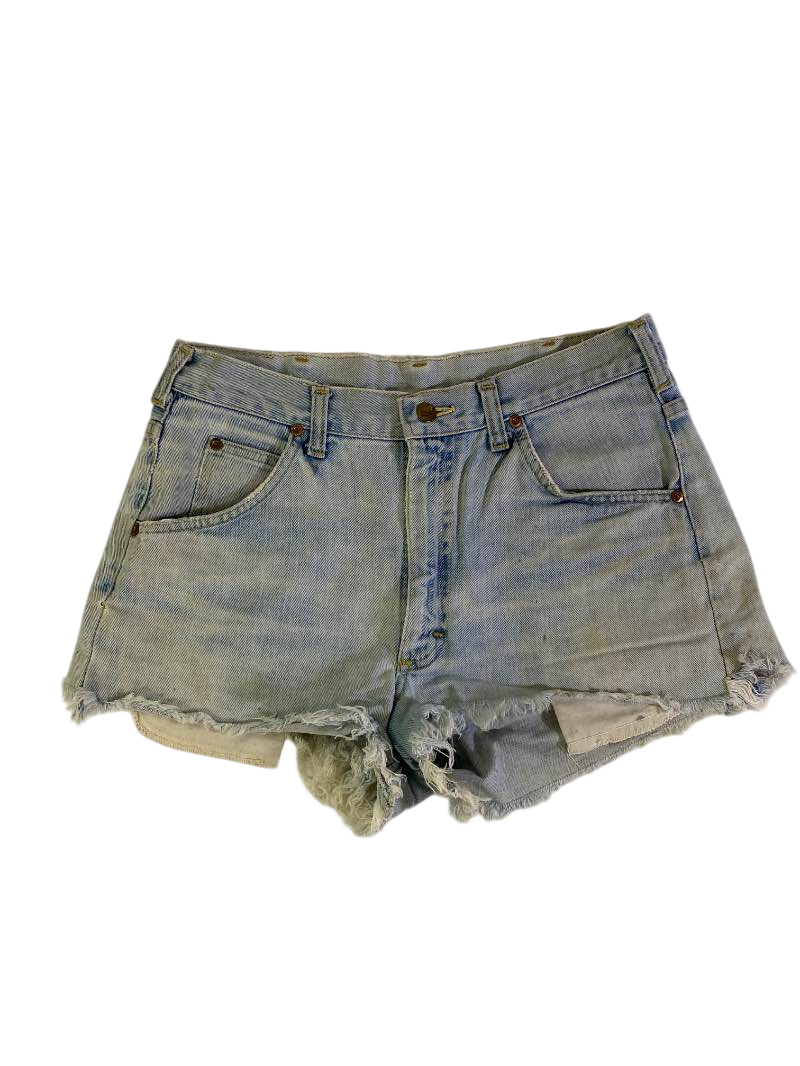 Lee Distressed Denim Shorts Vintage