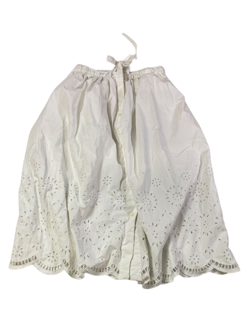 Free Assembly  Eyelet Midi Skirt