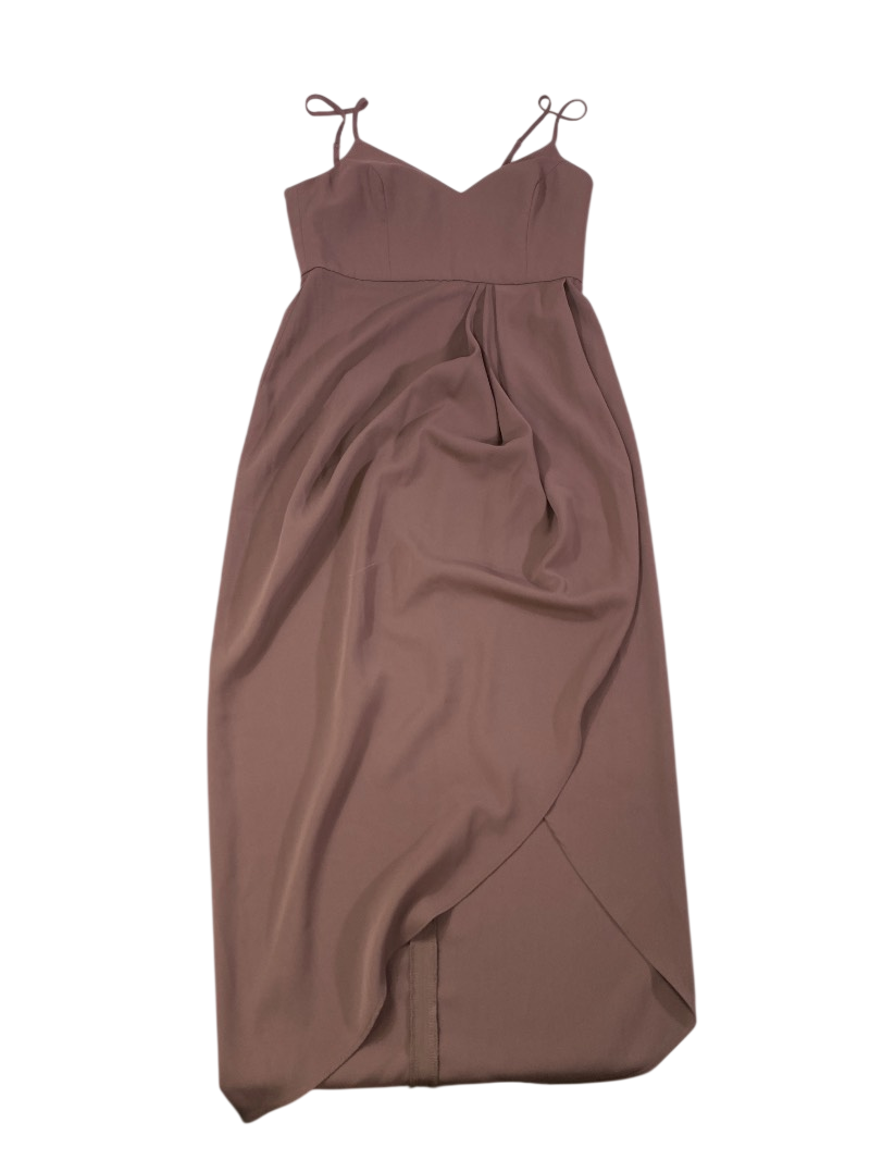 Lulus Wrap Midi Dress Dresses