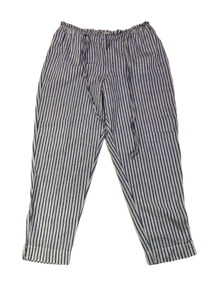 Beach Lunch Lounge  Striped Drawstring Pants