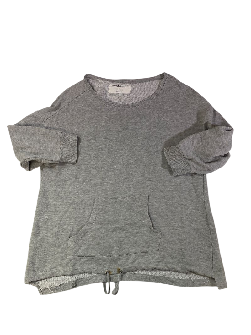 The Sweatshirt Project  Drawstring Hem Long Sleeves