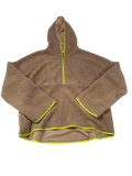 Pink Lily Hooded Pullover Long Sleeves