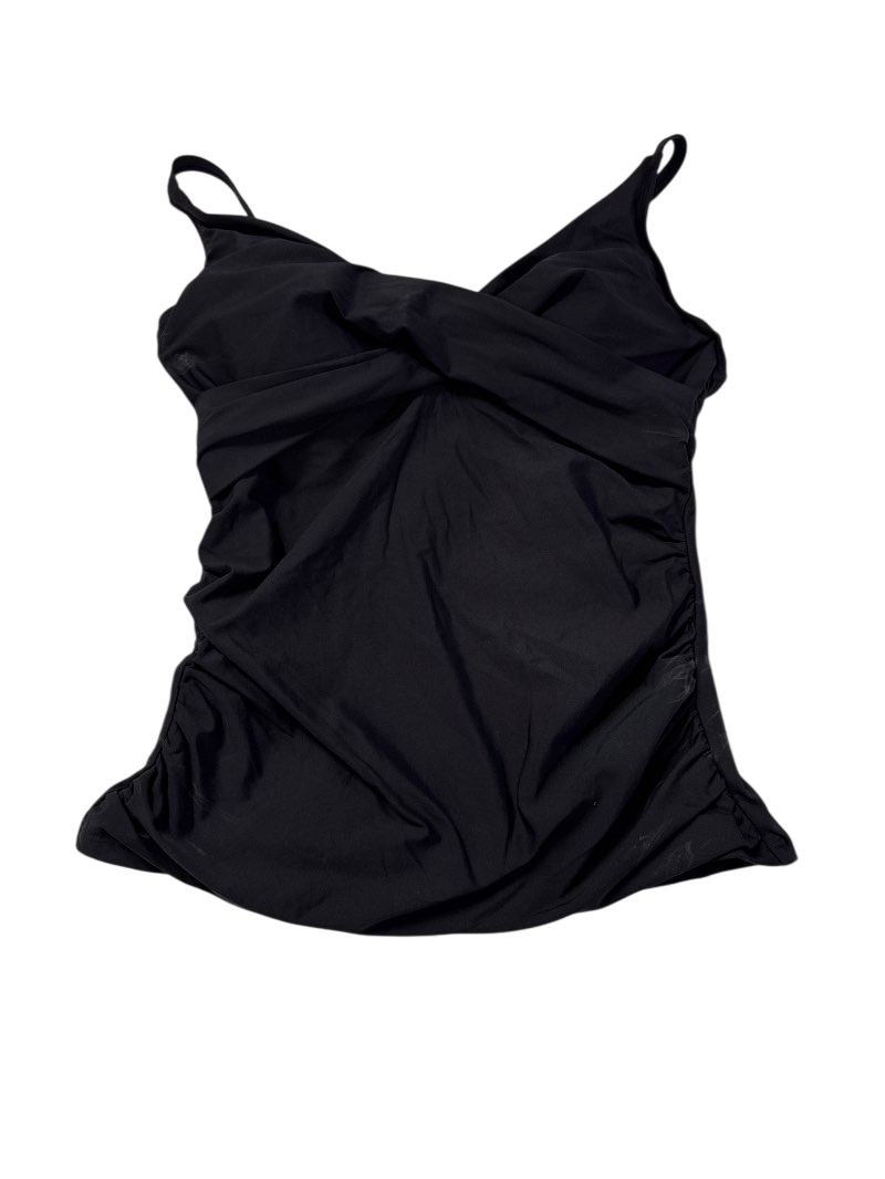 Anna Cole Ruched V-Neck Swimwear