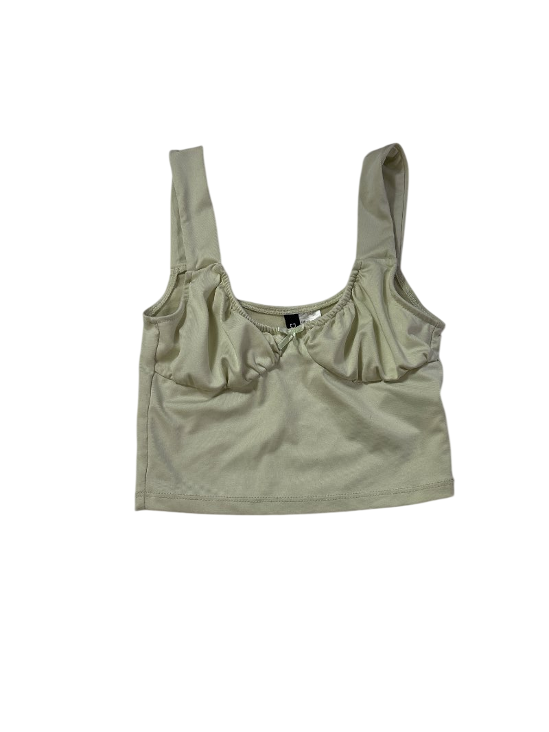Divided  Ruched Tank Tanks