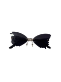 None Butterfly Frames Sunglasses