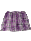 CJ Banks  Plaid A-Line Skirt