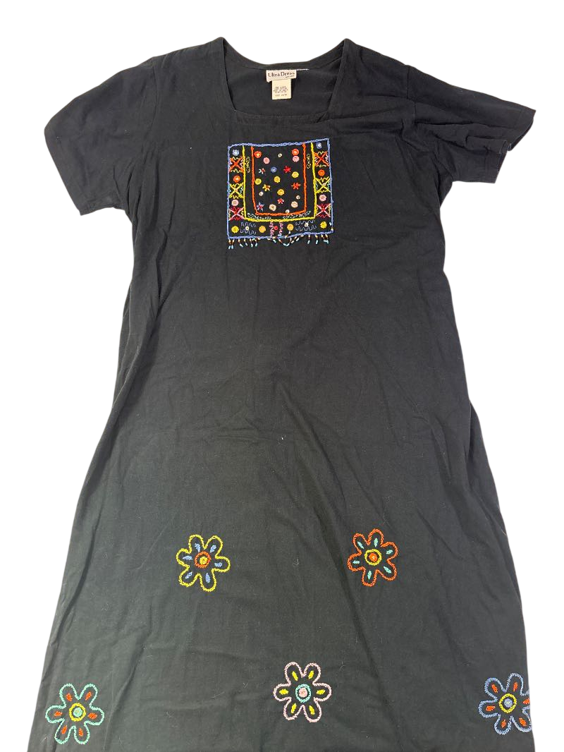 Ultra Dress Embroidered Dress Vintage