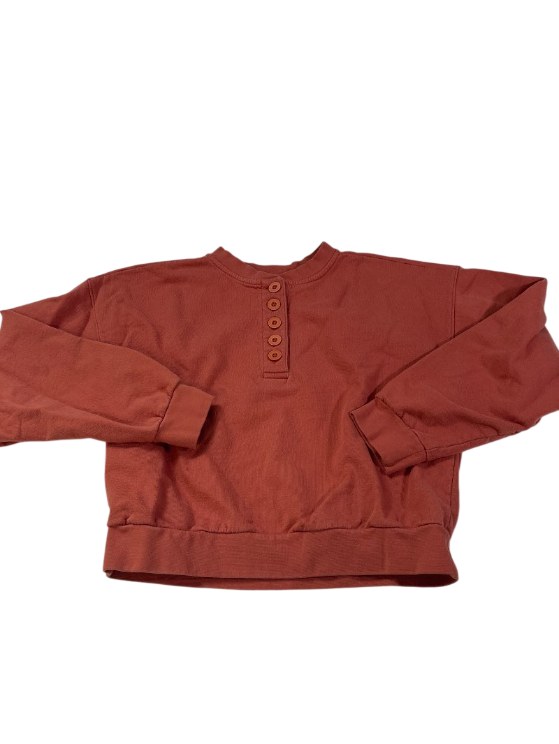 Fun & Vince  Buttoned Henley Long Sleeves