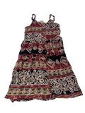 Magic  Patterned Sleeveless Dresses