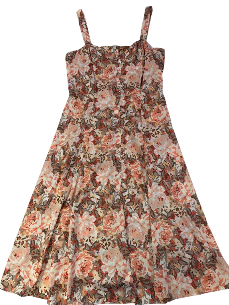 Eva Mendes Sleeveless Button-Up Dresses
