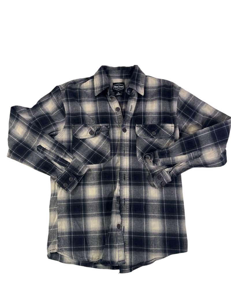 Work N’ Sport  Plaid Button-Up Men's