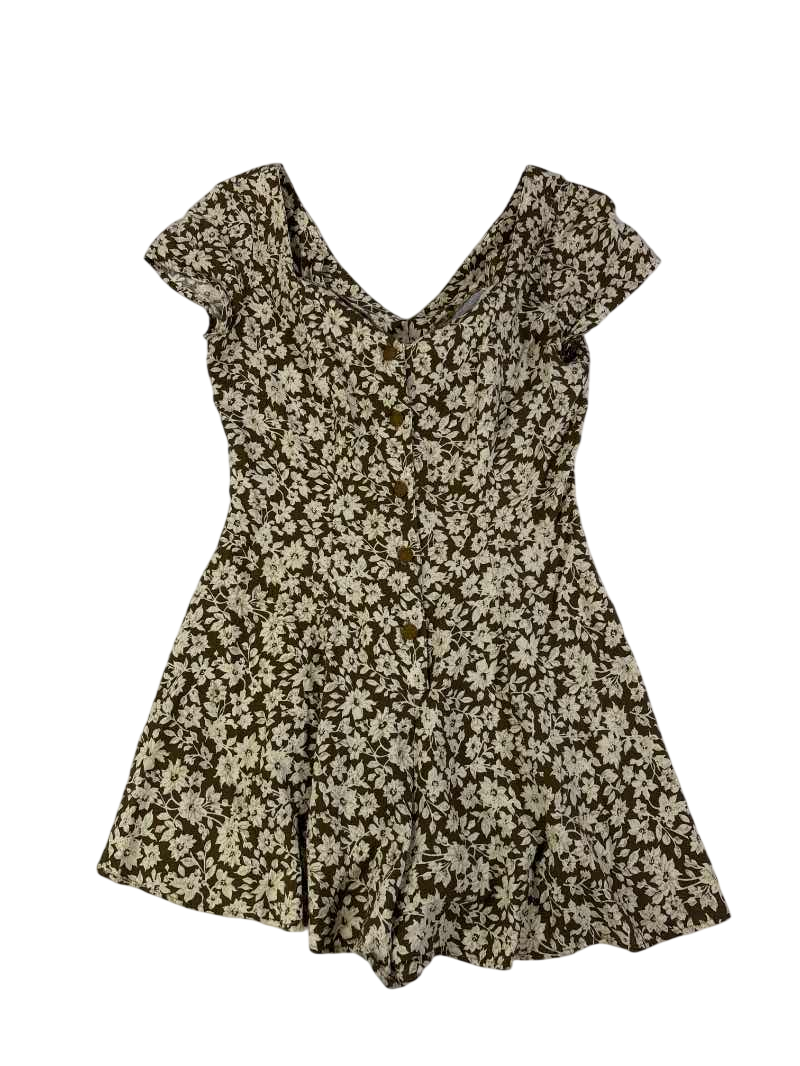 Joni Blair Floral Buttoned Dress Vintage
