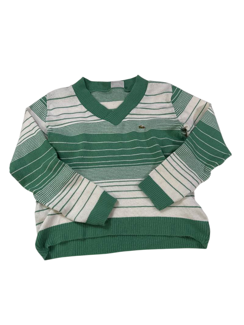 Lacoste Striped Knit Sweater Vintage