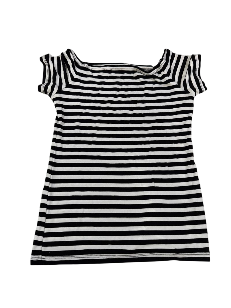 Striped Top Short Sleeves