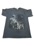 Gildan Wolf Graphic Tee Vintage