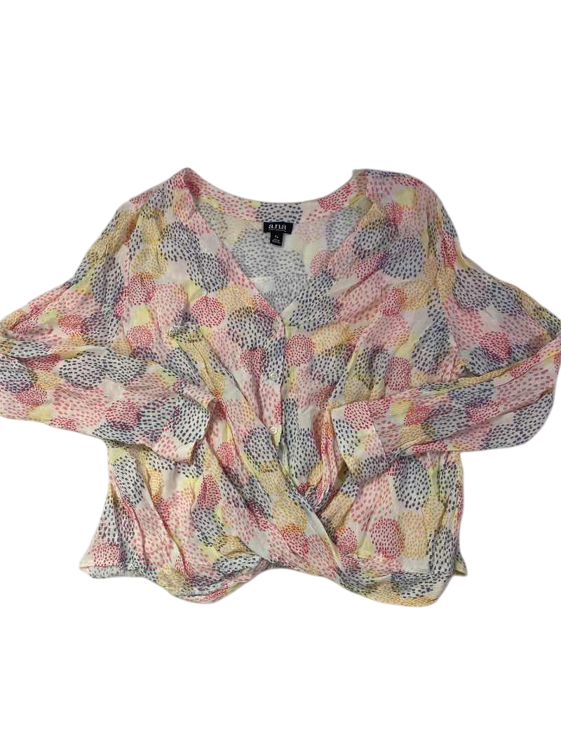A.N.A V-Neck Wrap Long Sleeves