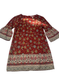 Forever 21 Floral Bell Sleeve Dresses