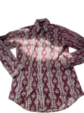 Sears Paisley Button-Up Vintage