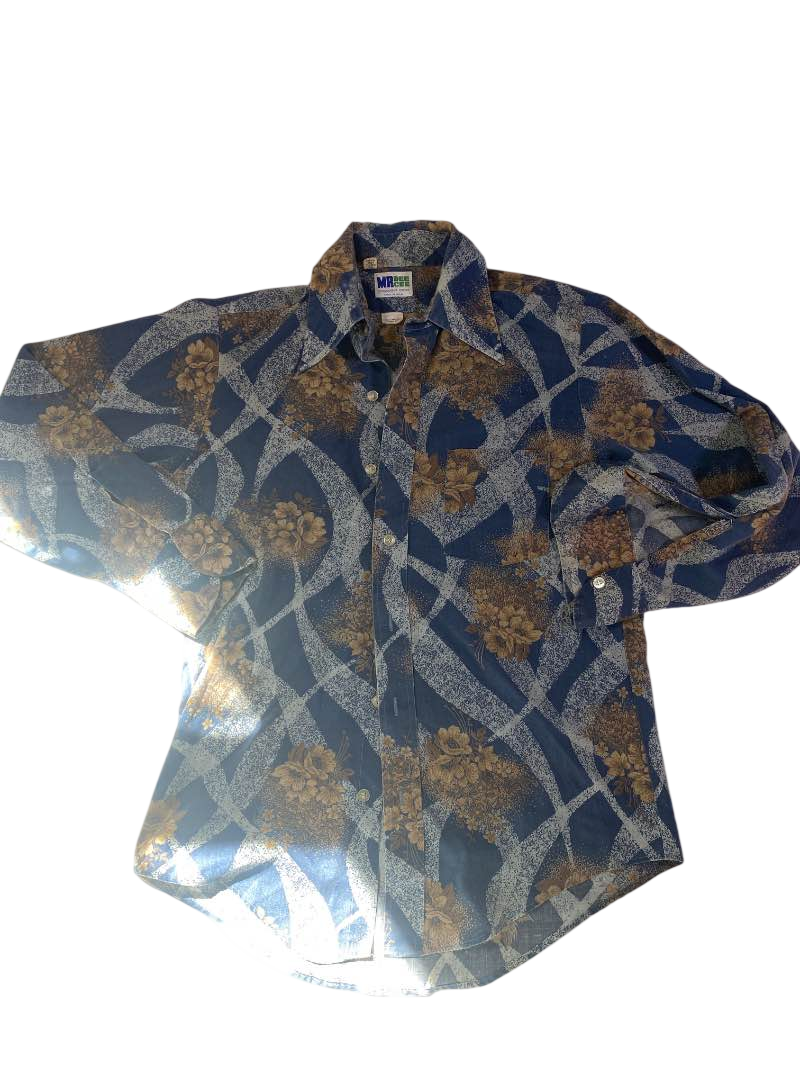 Mr Dee Cee Vintage Floral Shirt Vintage