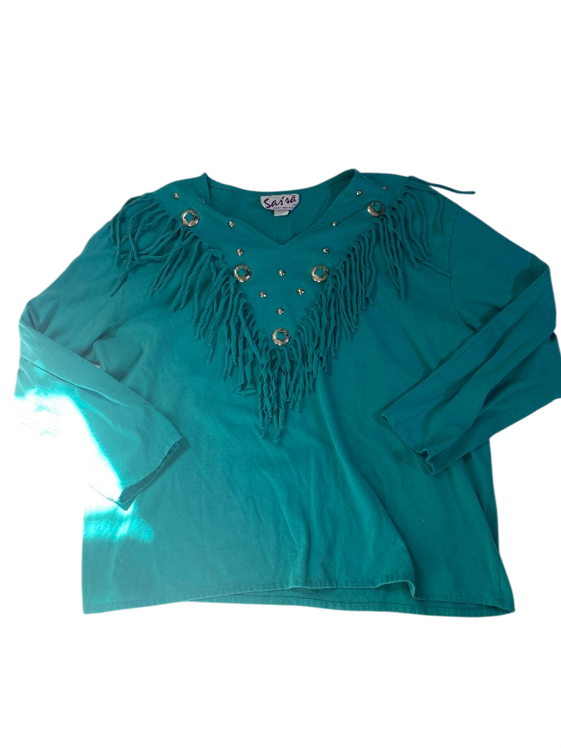 Saisa  Fringed Top Vintage