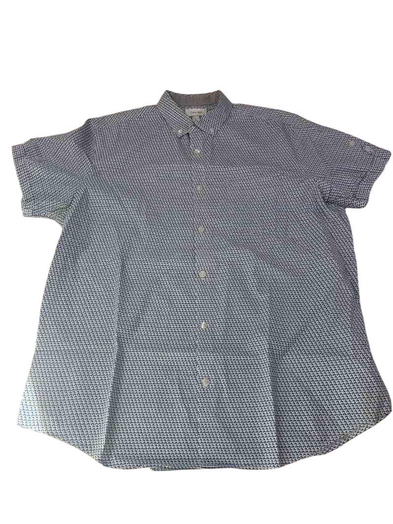 Calvin Klein  Short Sleeve Button-Up Men's