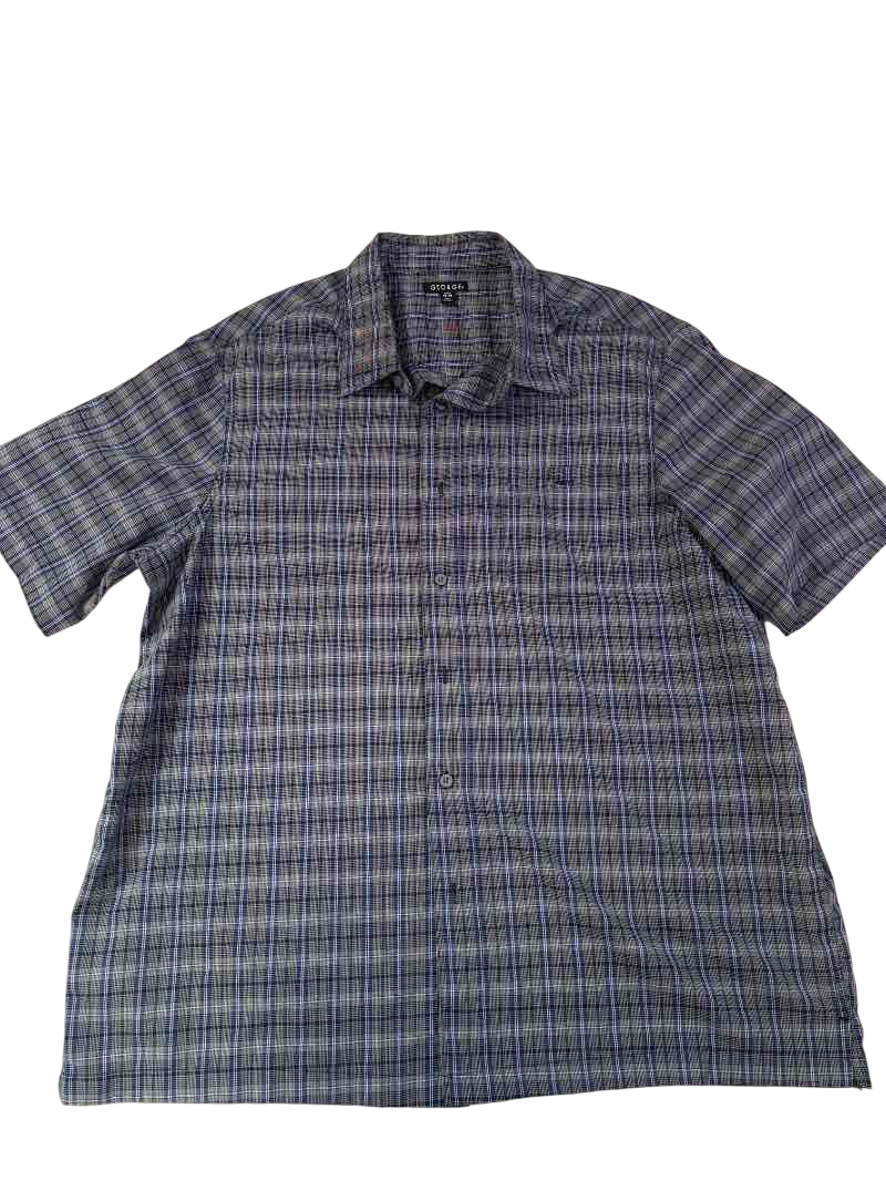 George  Plaid Button-Up Men's
