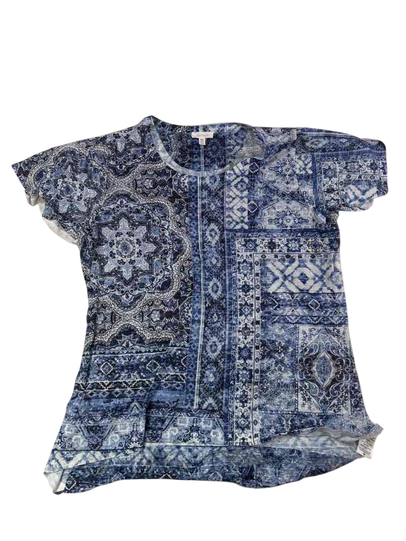 Concepts  Patterned Tunic Short Sleeves