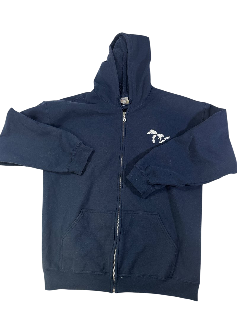 Gilden  Zip-Up Hoodie Long Sleeves