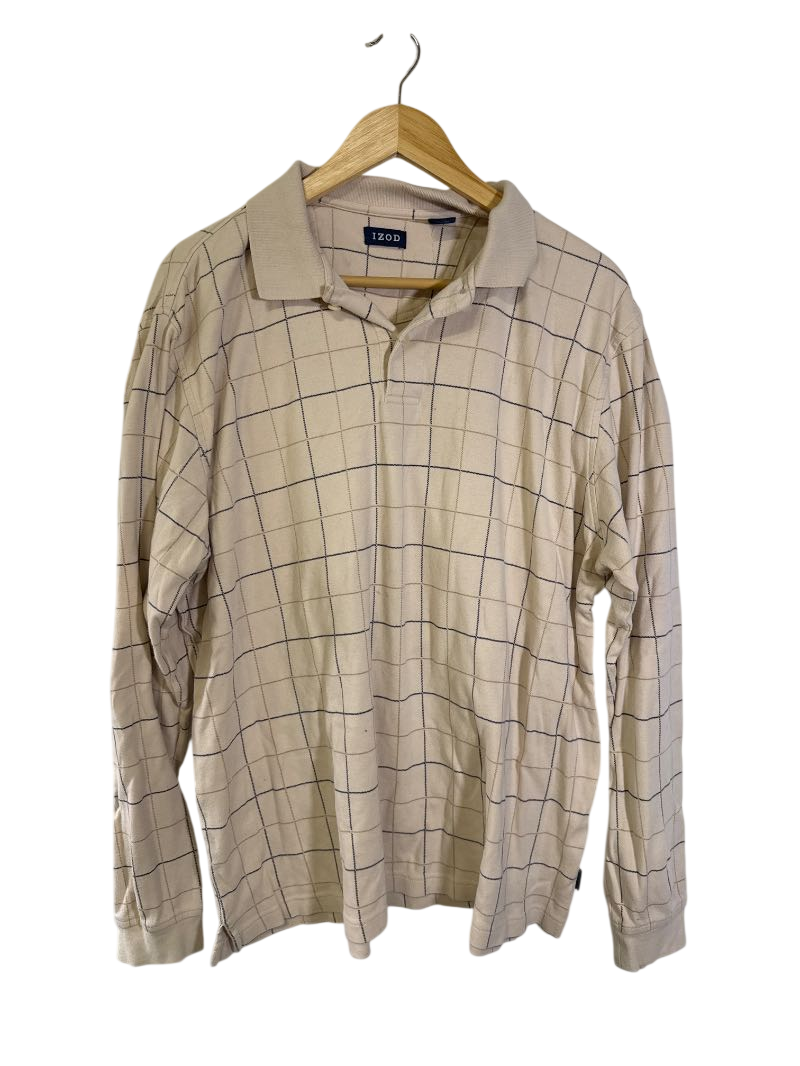 Izod Long Sleeve Polo Men's