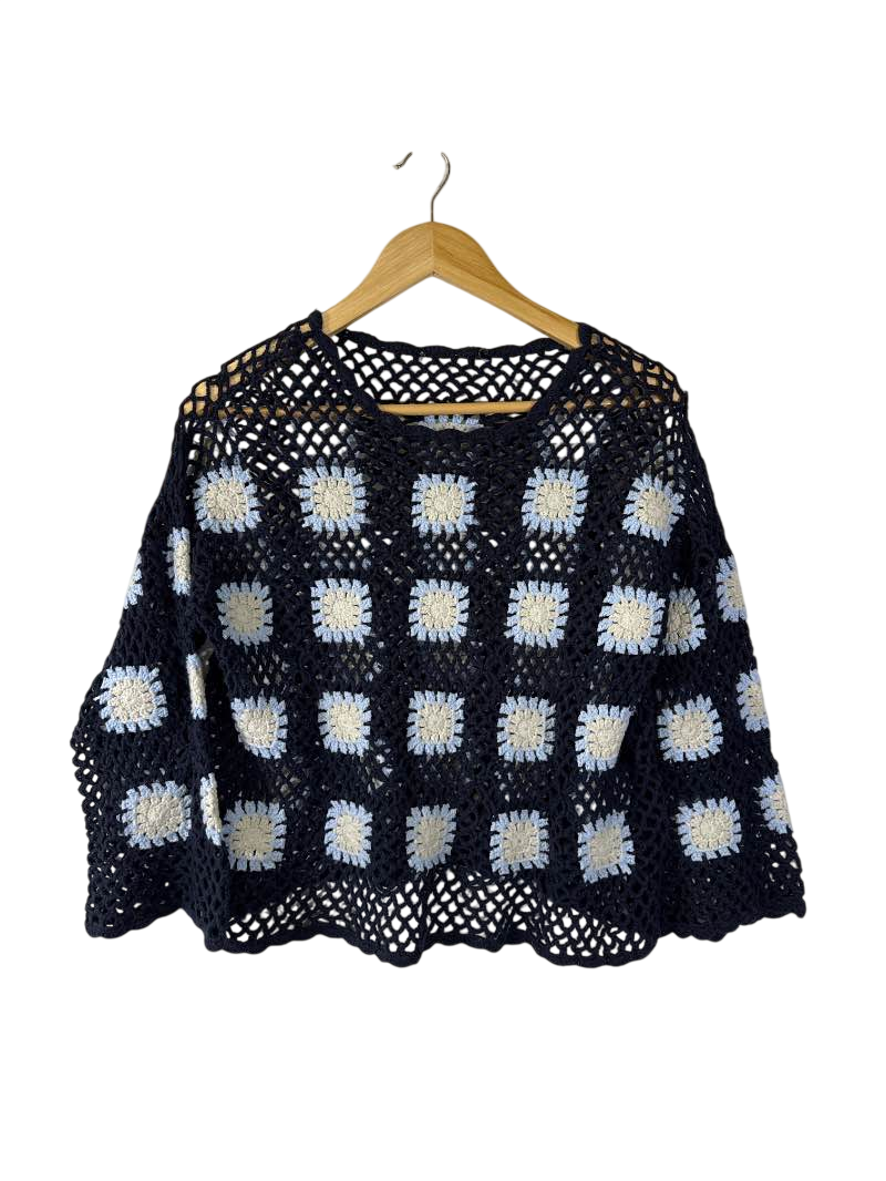 Crochet Sweater Vintage