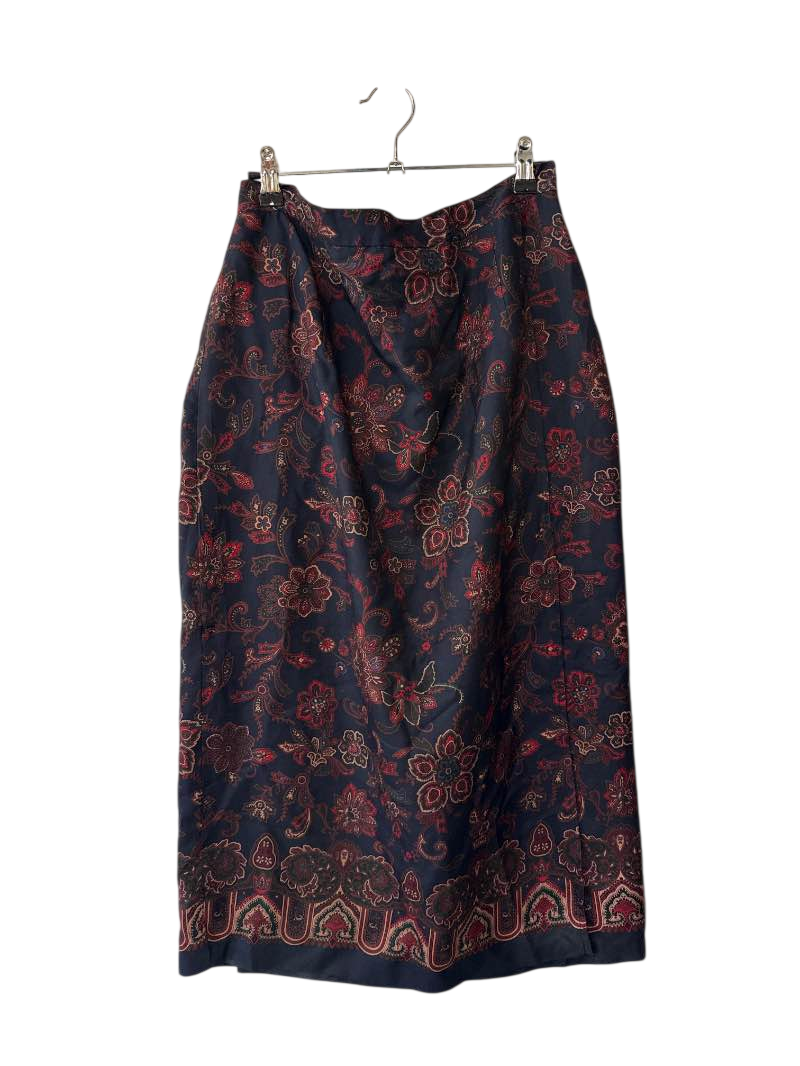 Talbots Floral Print Skirt