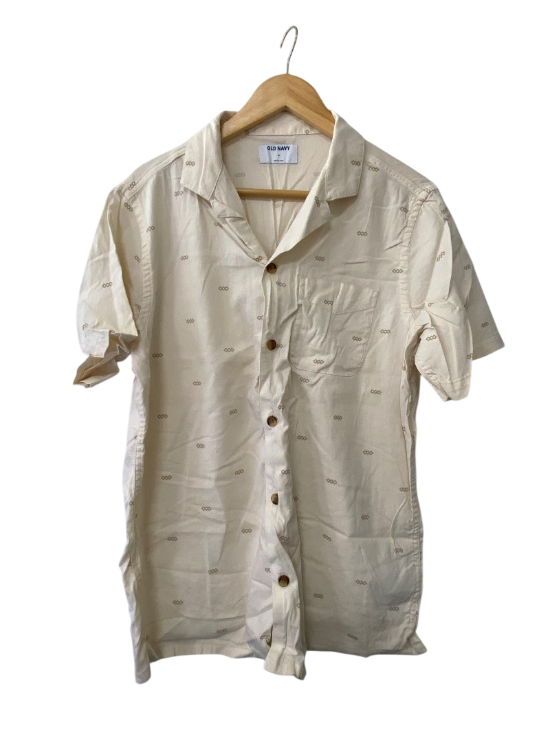 Old Navy Short Sleeve Button-Up Men's