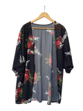 Sheer Open Cardigan Short Sleeves