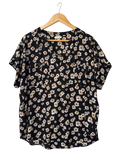 Maurice’s  V-Neck Blouse Short Sleeves